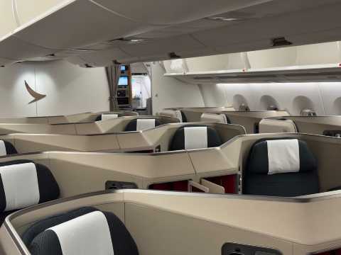 Cathay Pacific Business Class