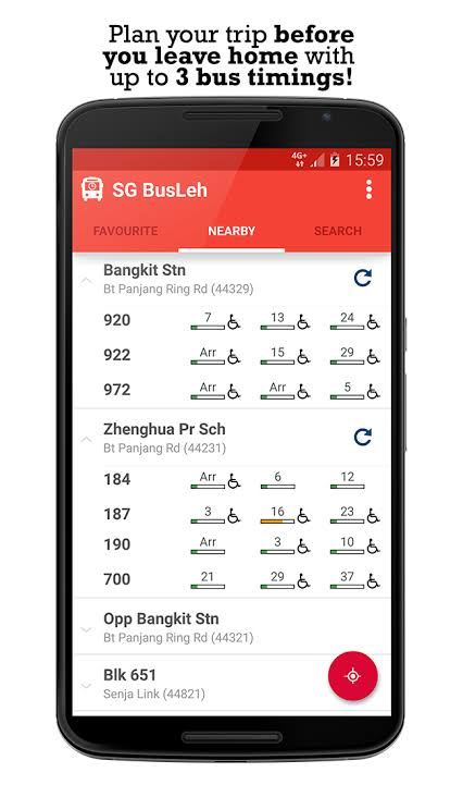 Find Nearby Bus Stops