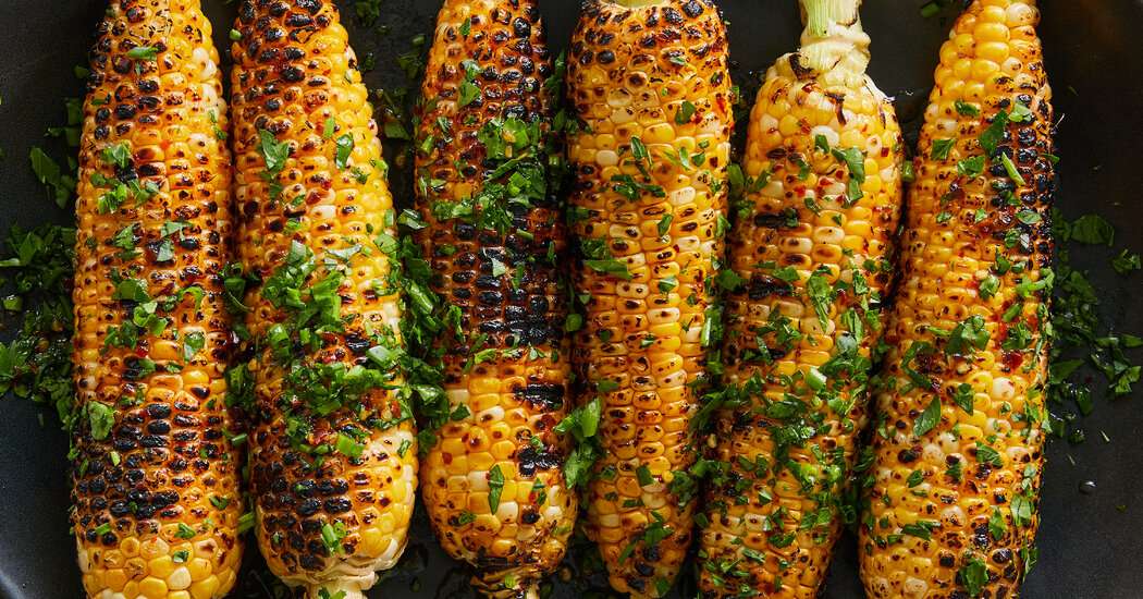 Grilled Corn on the Cob