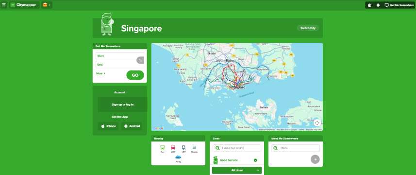Citymapper SG
