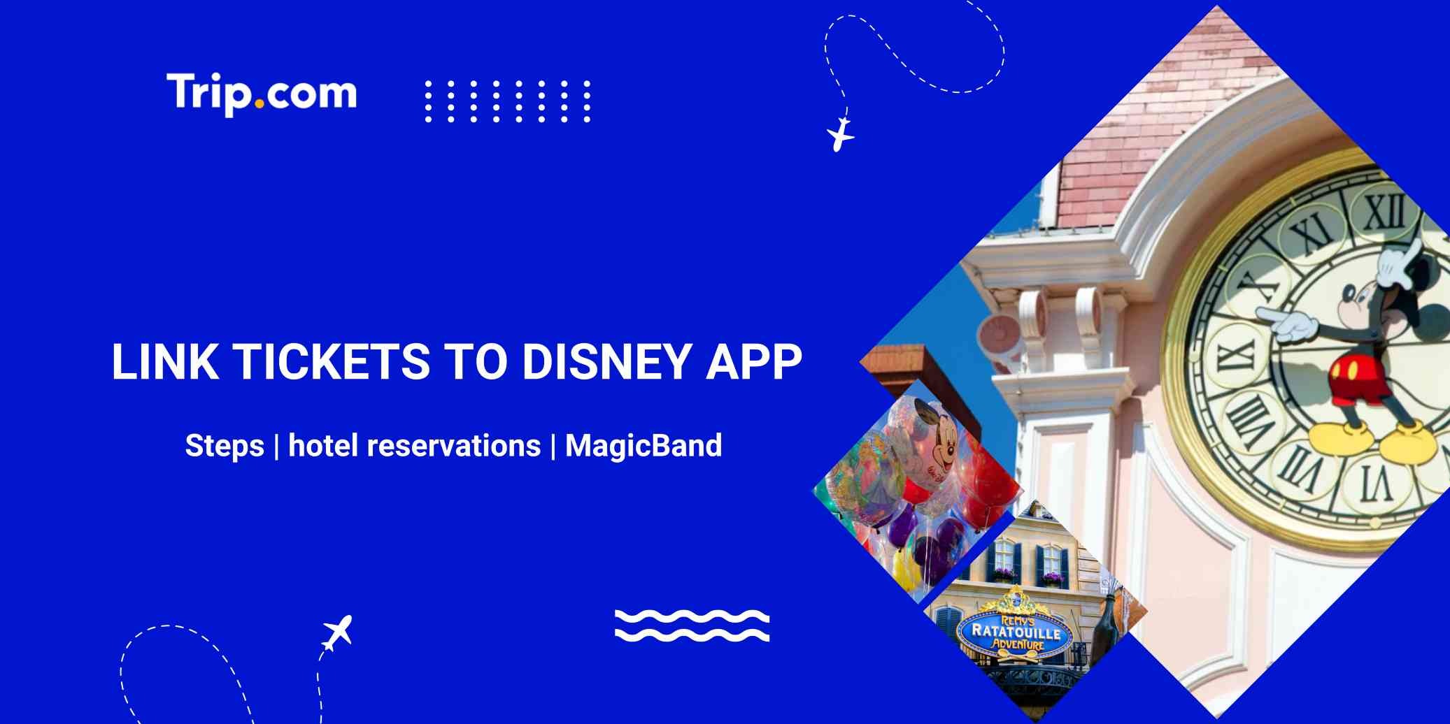 How to Link Ticktes to Disney App?