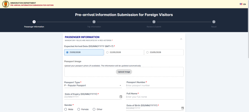 How to Fill Out the Vietnam Digital Pre-Arrival Card