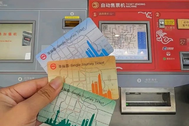 Shanghai Metro Card