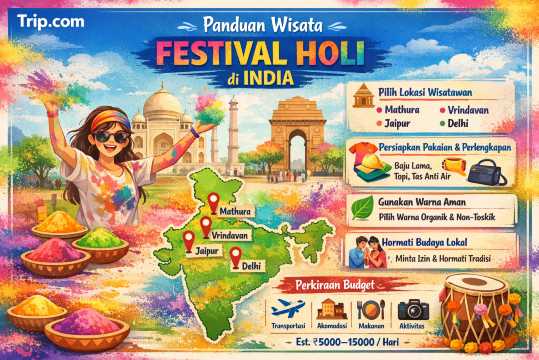Panduan Festival Holi di India untuk Wisatawan | Trip.com