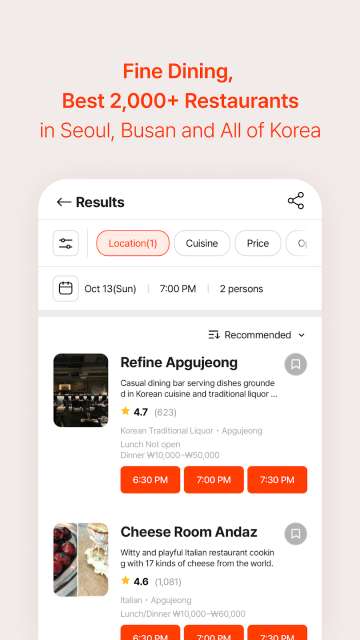 Search Restaurants