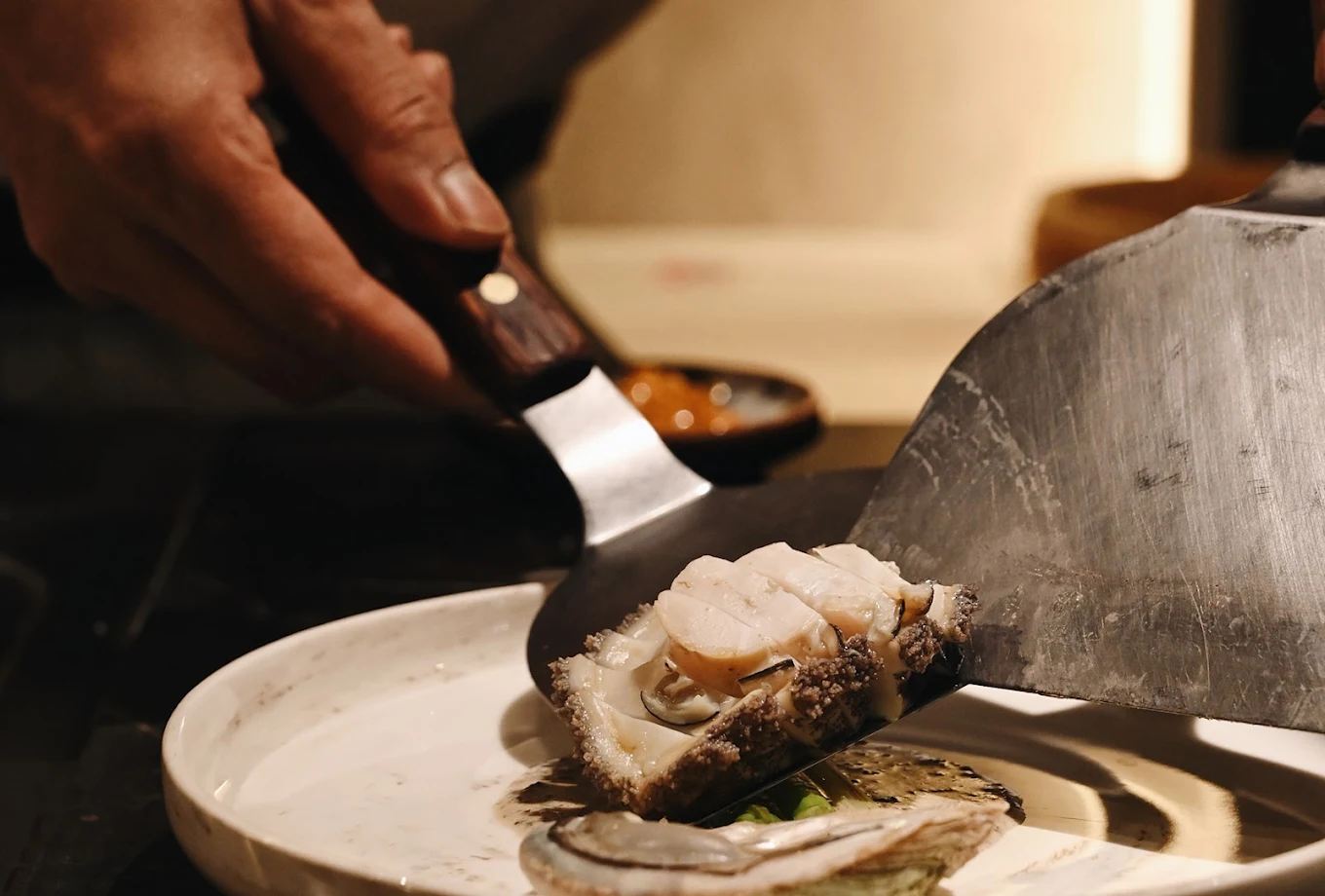 明水然.樂無菜單鐵板燒