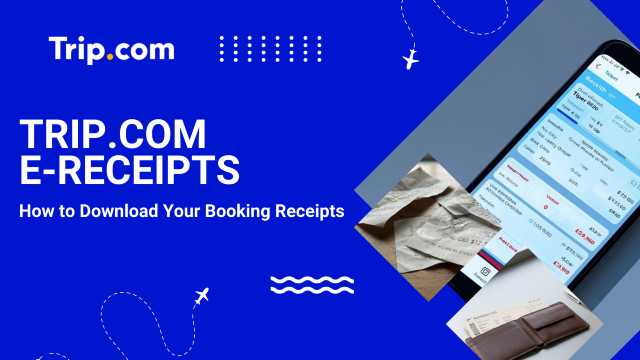 Trip.com E-Receipt Cover