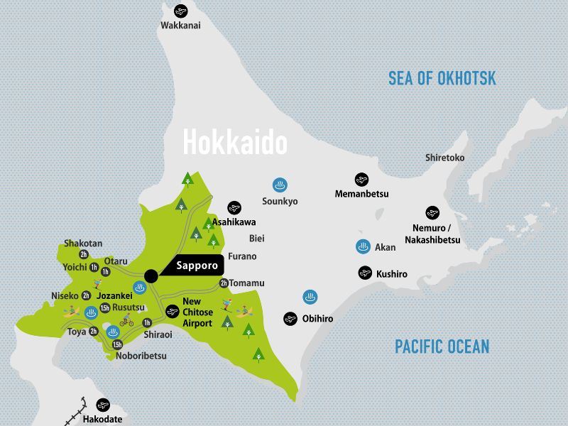 Sapporo Map
