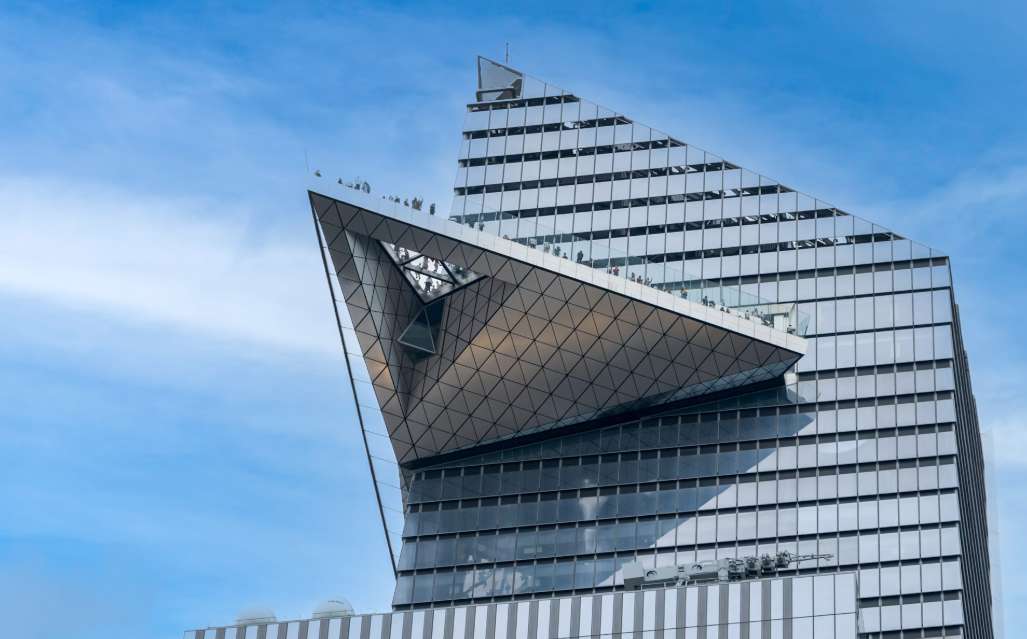 Take in the spectacular view of Edge New York from afar