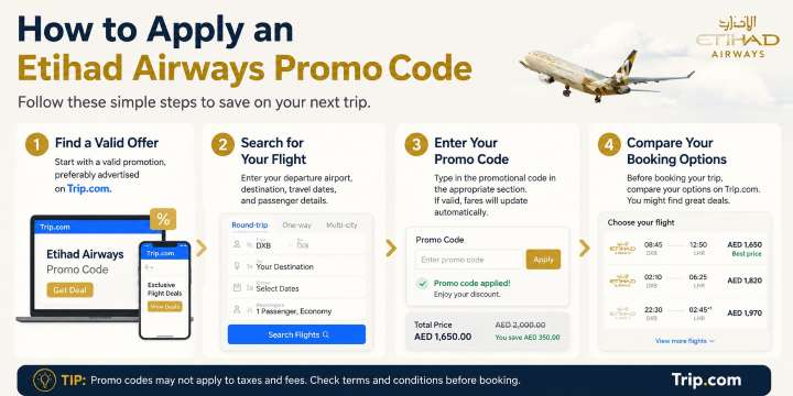 etihad flight promo code