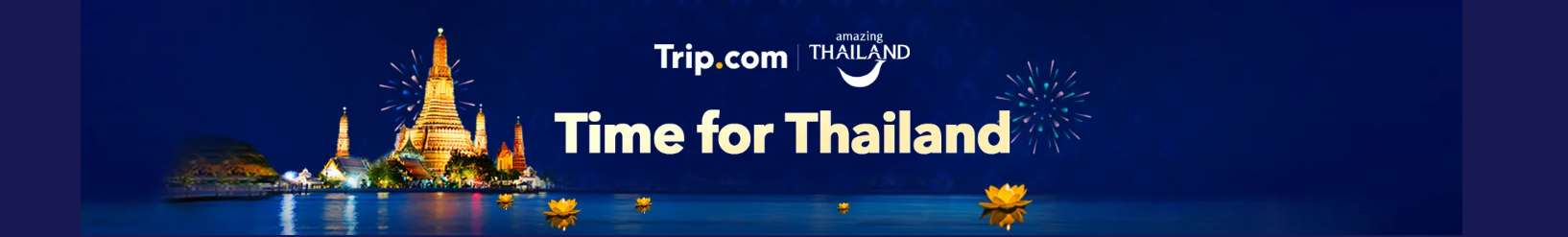 Trip.com Promo Code Australia: Trip.com “Time for Thailand” Weekly Deals