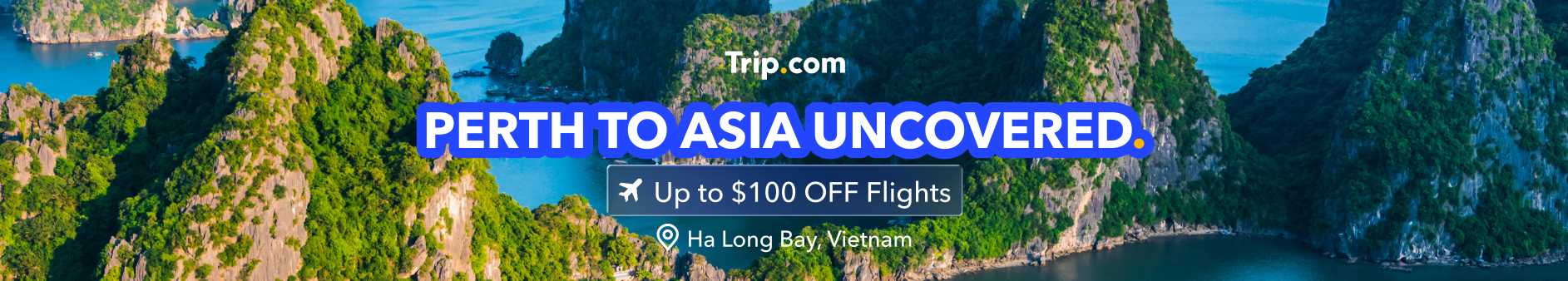 Perth to Asia Uncovered: Up to $100 Off Flights