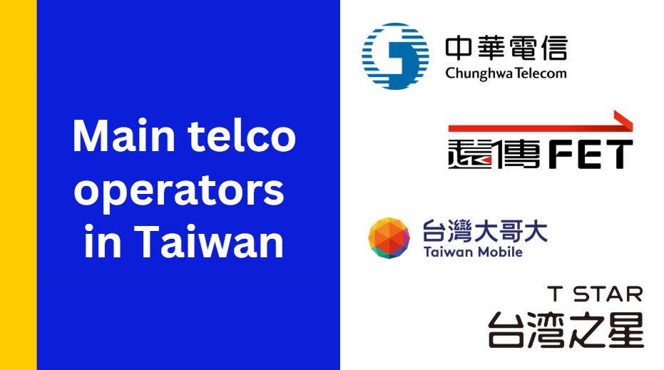 Who Are The Main Telco Operators in Taiwan?
