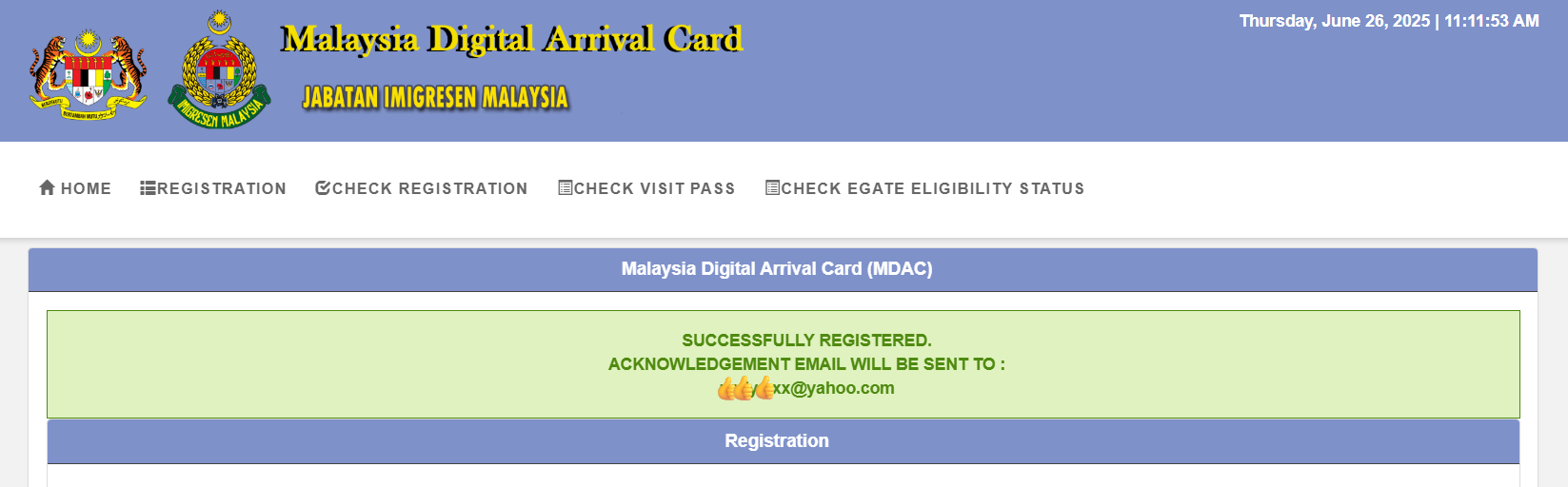 malaysia arrival card