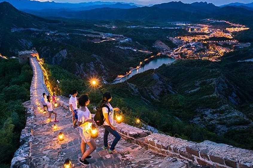Gubei Water Town - Simatai Night Wall Experience