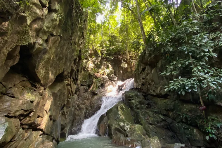 Ulu Kionsom Waterfall