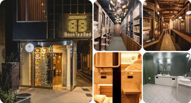 BookTeaBed Shibuya