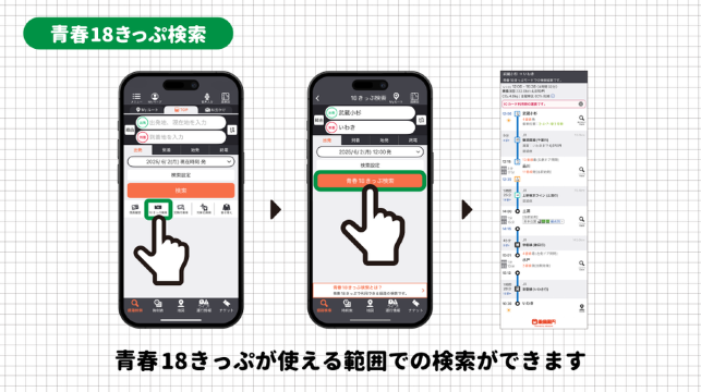 必見!青春18きっぷで乗れるルートの探し方