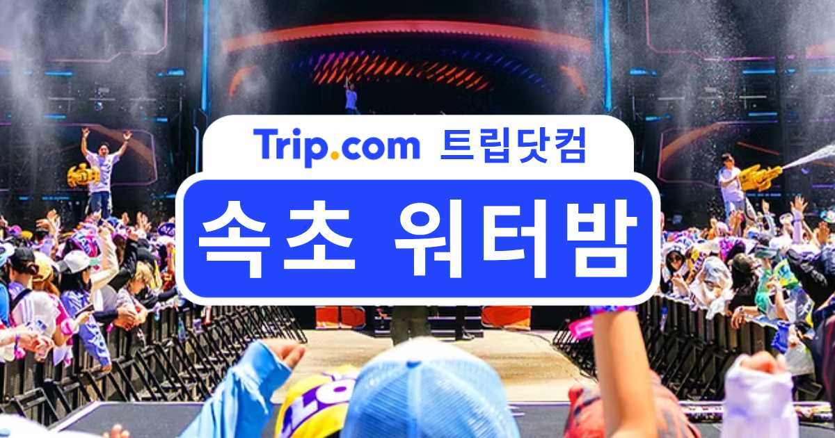 속초 워터밤