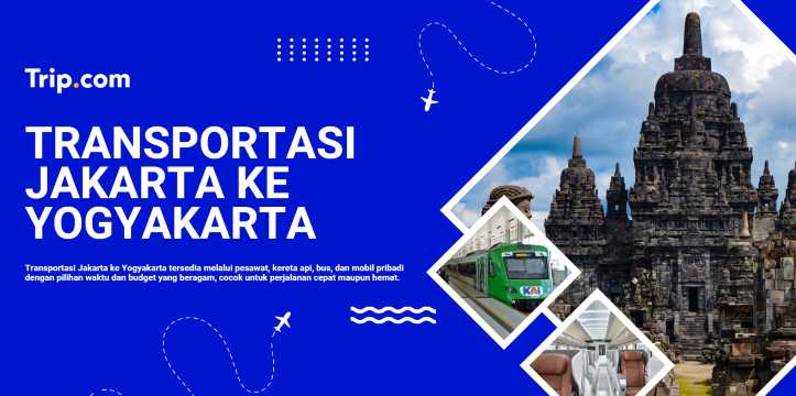 Jakarta ke Yogyakarta: Rute Favorit Liburan & Perjalanan Bisnis dengan Penerbangan Praktis | Trip.com