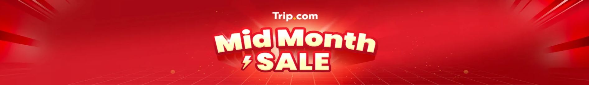 Trip.com Promo Code Singapore: Mid Month Sale