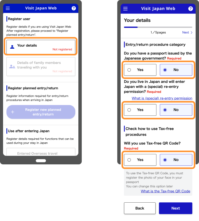 Khai báo thông tin cá nhân