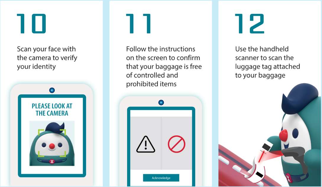 Airport Express check in guide:Step 5