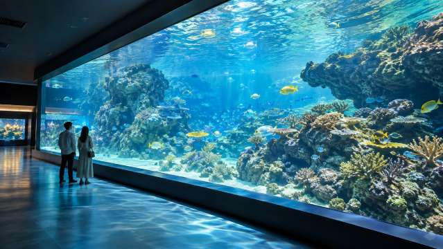 9.DMMかりゆし水族館で南部の屋内観光を楽しむ