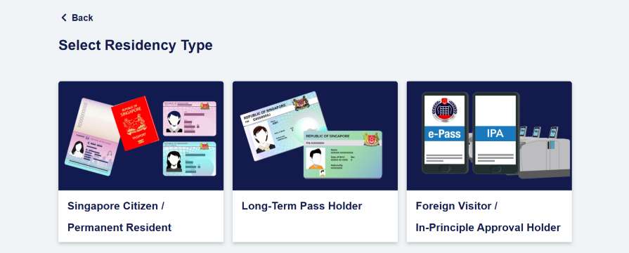 SG Arrival Card