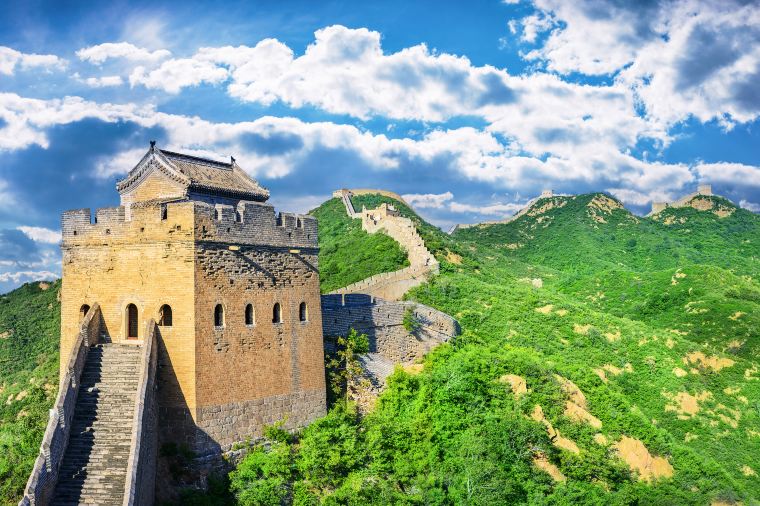 the Great Wall of China