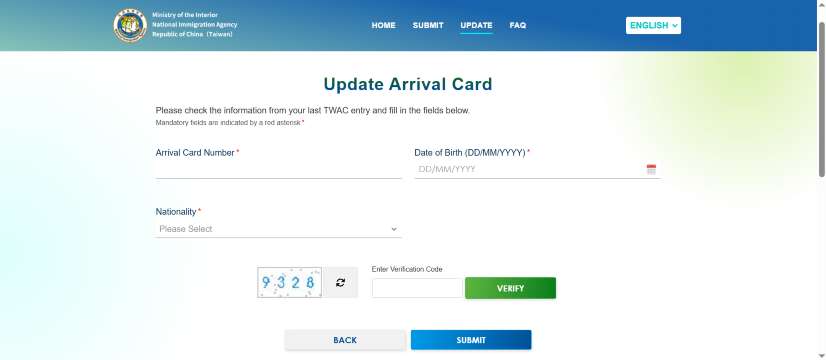 How to Update TWAC Information