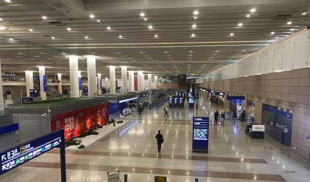 上海浦東国際空港の入国・出国フロー