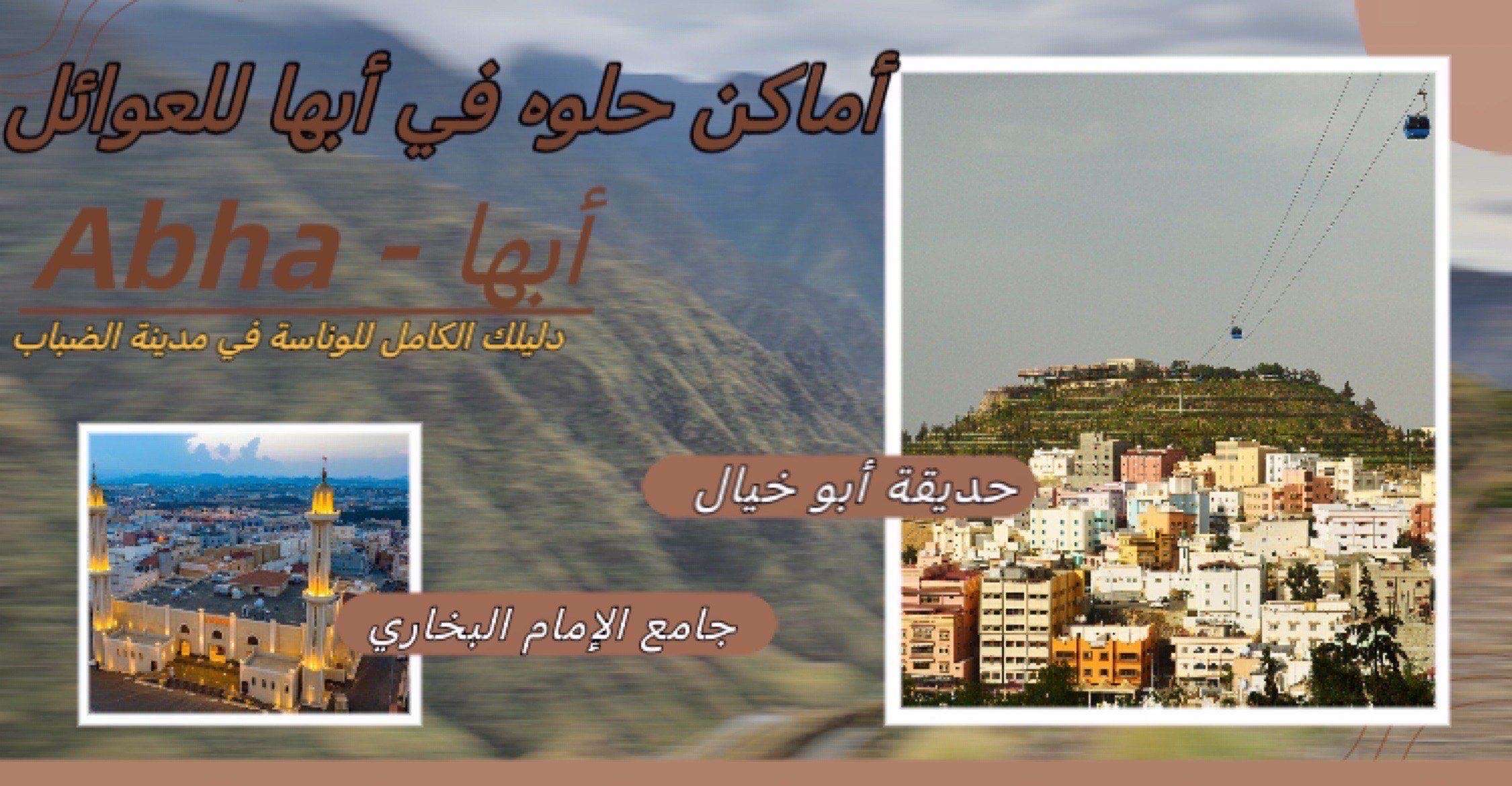اماكن حلوه في أبها للعوائل