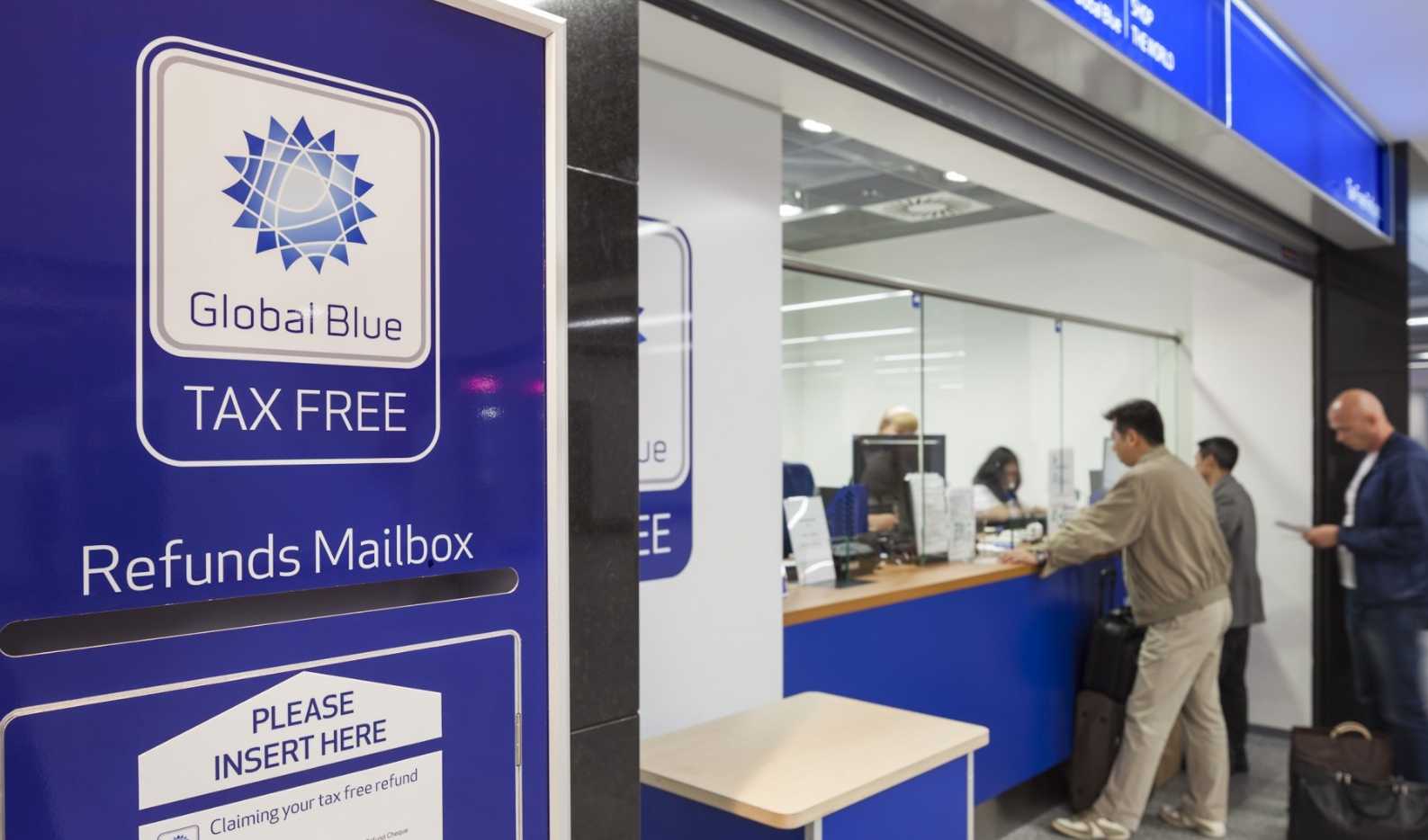 Tax Refund Counter at Airport