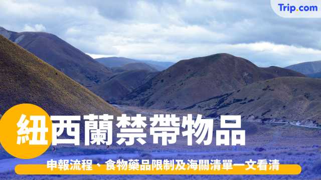 紐西蘭禁帶物品指南