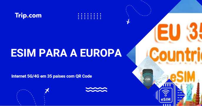 eSIM para a Europa