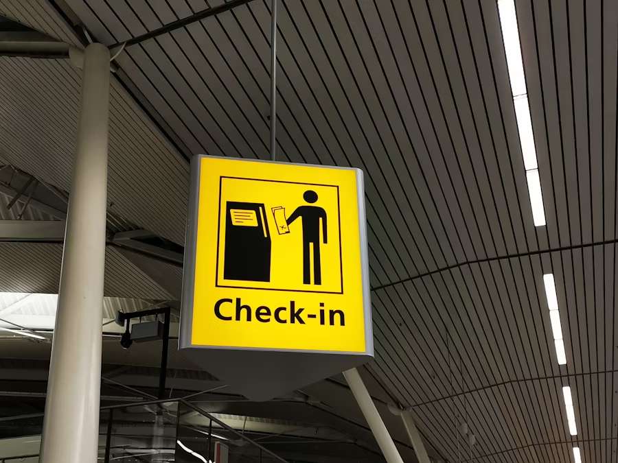 check in