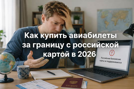  Как купить авиабилеты за границу с российской картой в 2026 | Trip.com