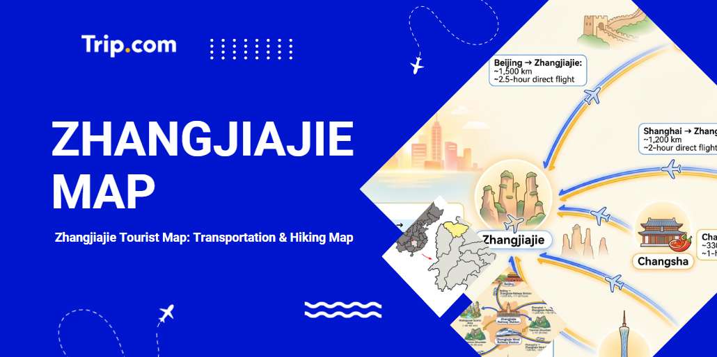 Zhangjiajie Map