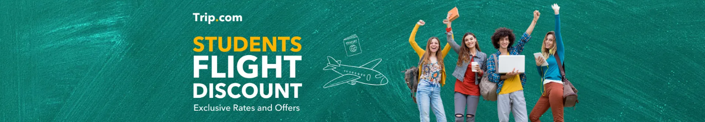 Latest Trip.com Student Flight Deals & Discounts