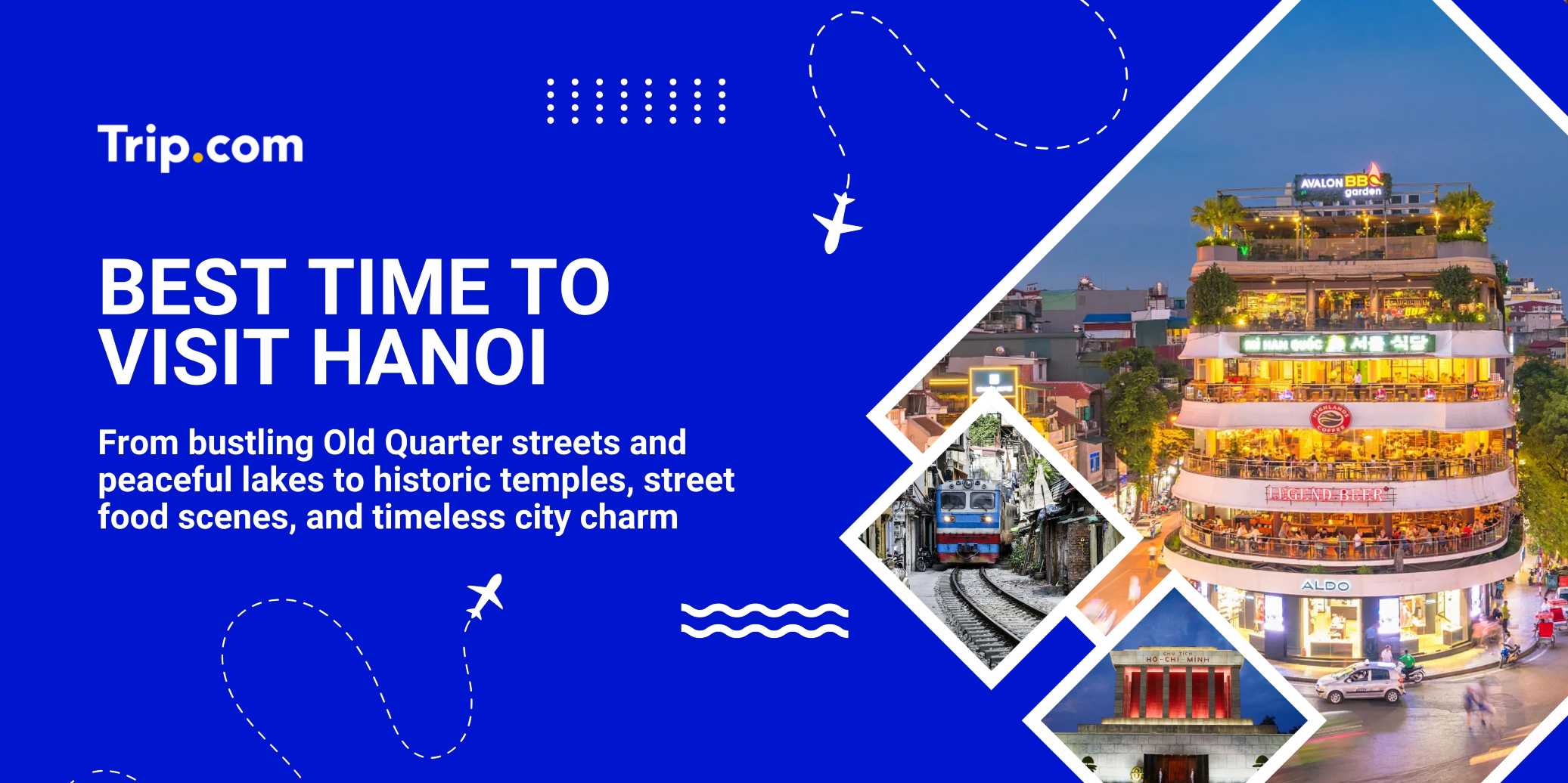 Best Time to Visit Hanoi Poster