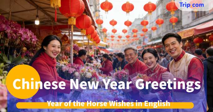 Chinese New Year Greetings 2026: Year of the Horse Wishes in English | Trip.com