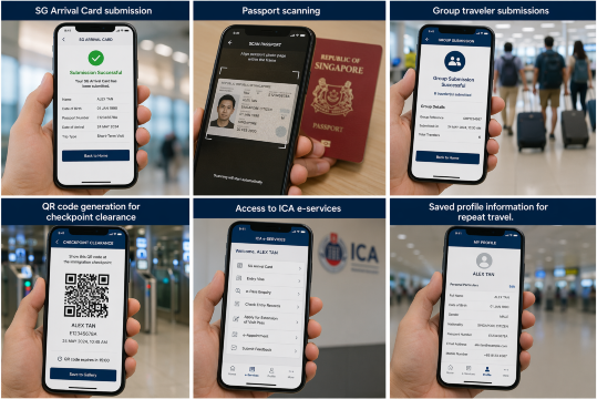features of MyICA Mobile App