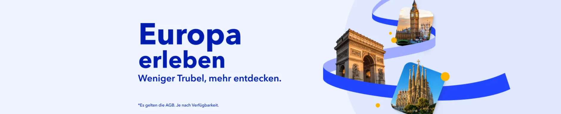 Europa im Herbst entdecken