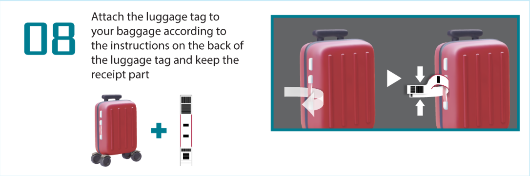 Airport Express check in guide:Step 3