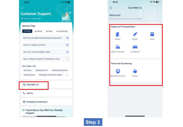 trip.com contact number