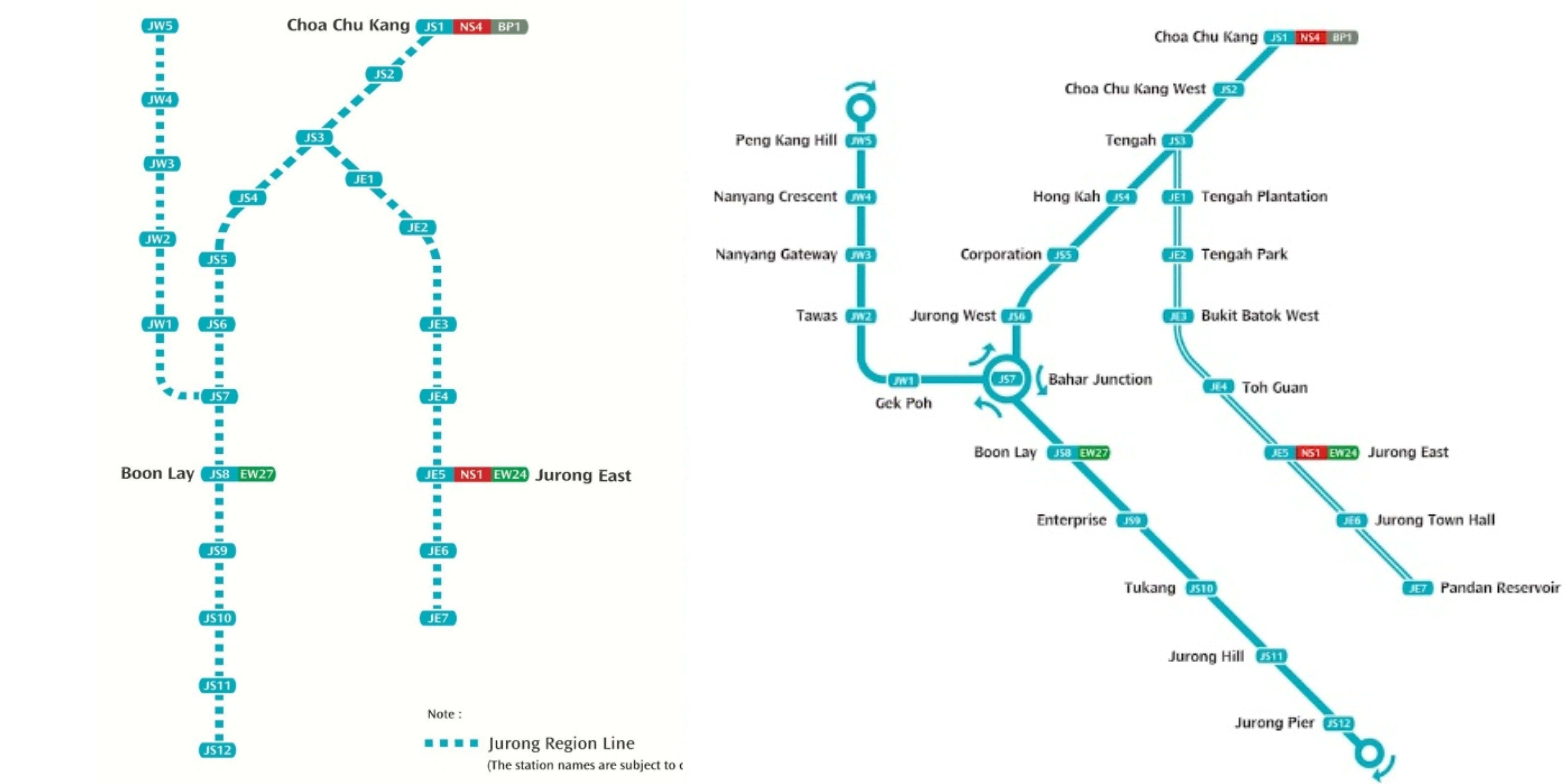 🔵 Jalur Jurong Region (JRL)