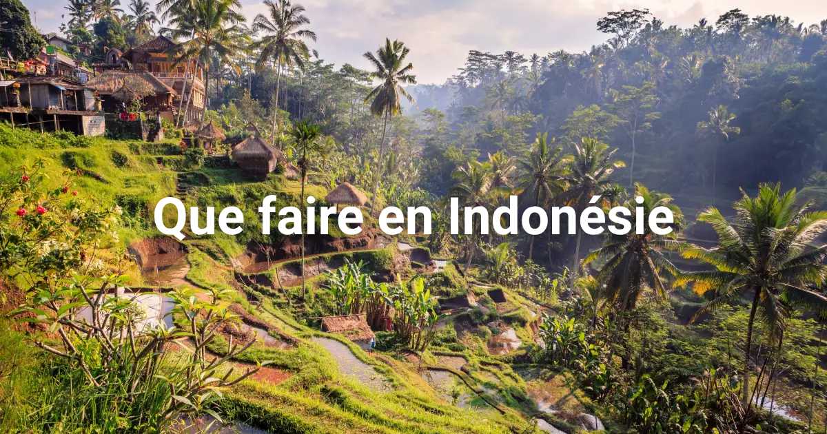 Que faire en Indonésie ? Activités et sites incontournables