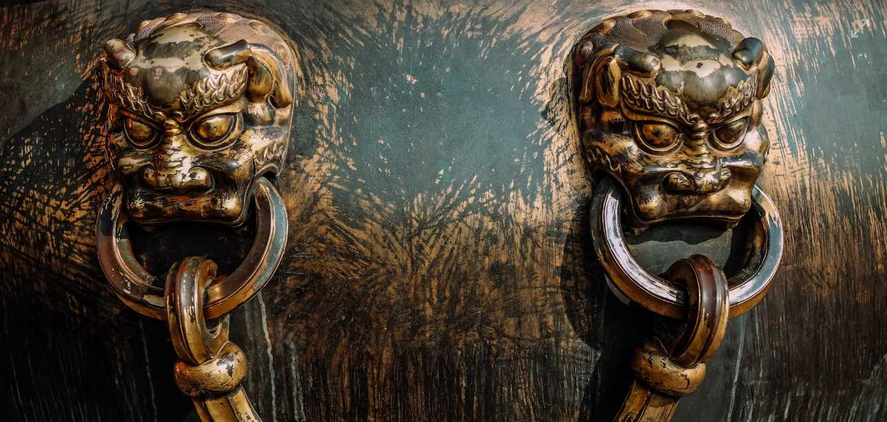 forbidden city handles patterns