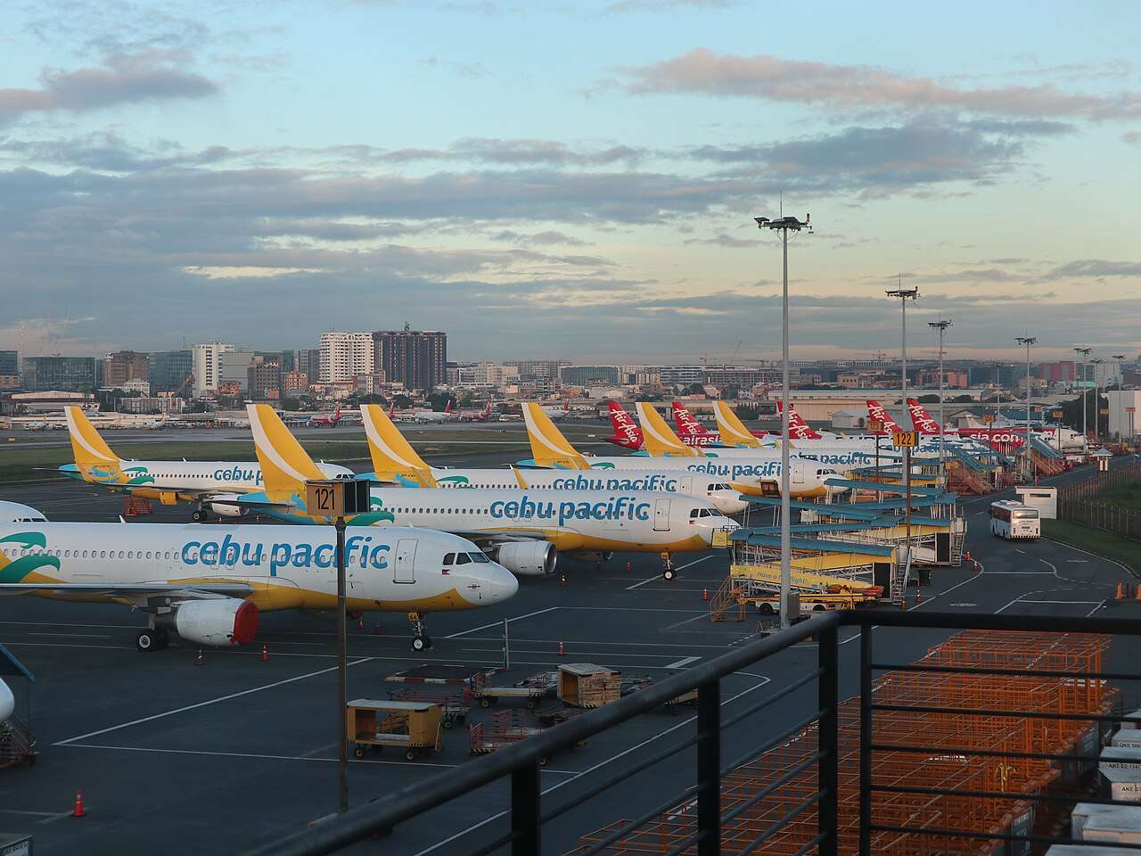 Cebu Pacific and Philippines AirAsia Terminal 3